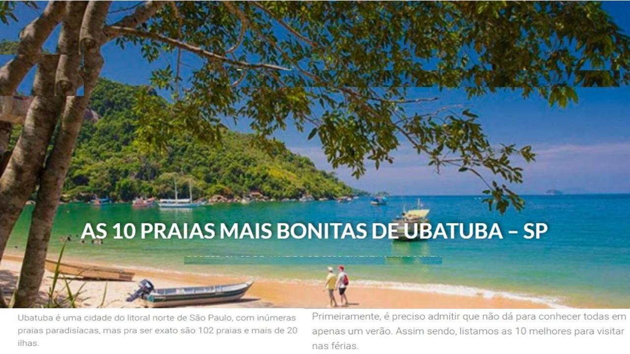 Apartamento Ubatuba - Praia Grande - 80M Da Praia - Ate 8 Pessoas - Praia Grande Ubatuba - 2 Quartos Ngoại thất bức ảnh