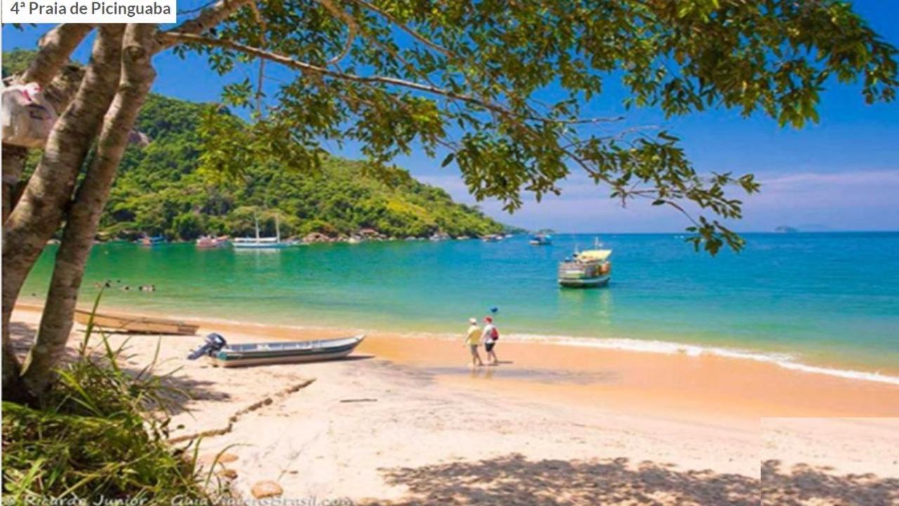 Apartamento Ubatuba - Praia Grande - 80M Da Praia - Ate 8 Pessoas - Praia Grande Ubatuba - 2 Quartos Ngoại thất bức ảnh