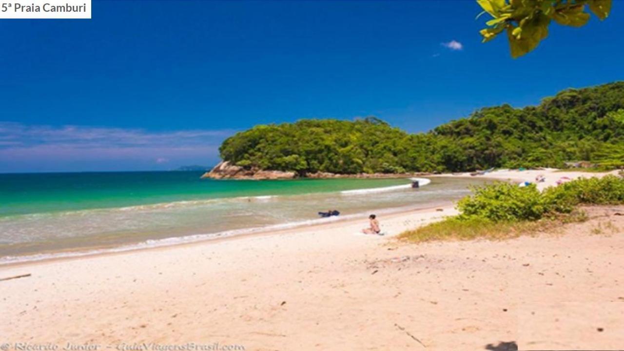 Apartamento Ubatuba - Praia Grande - 80M Da Praia - Ate 8 Pessoas - Praia Grande Ubatuba - 2 Quartos Ngoại thất bức ảnh
